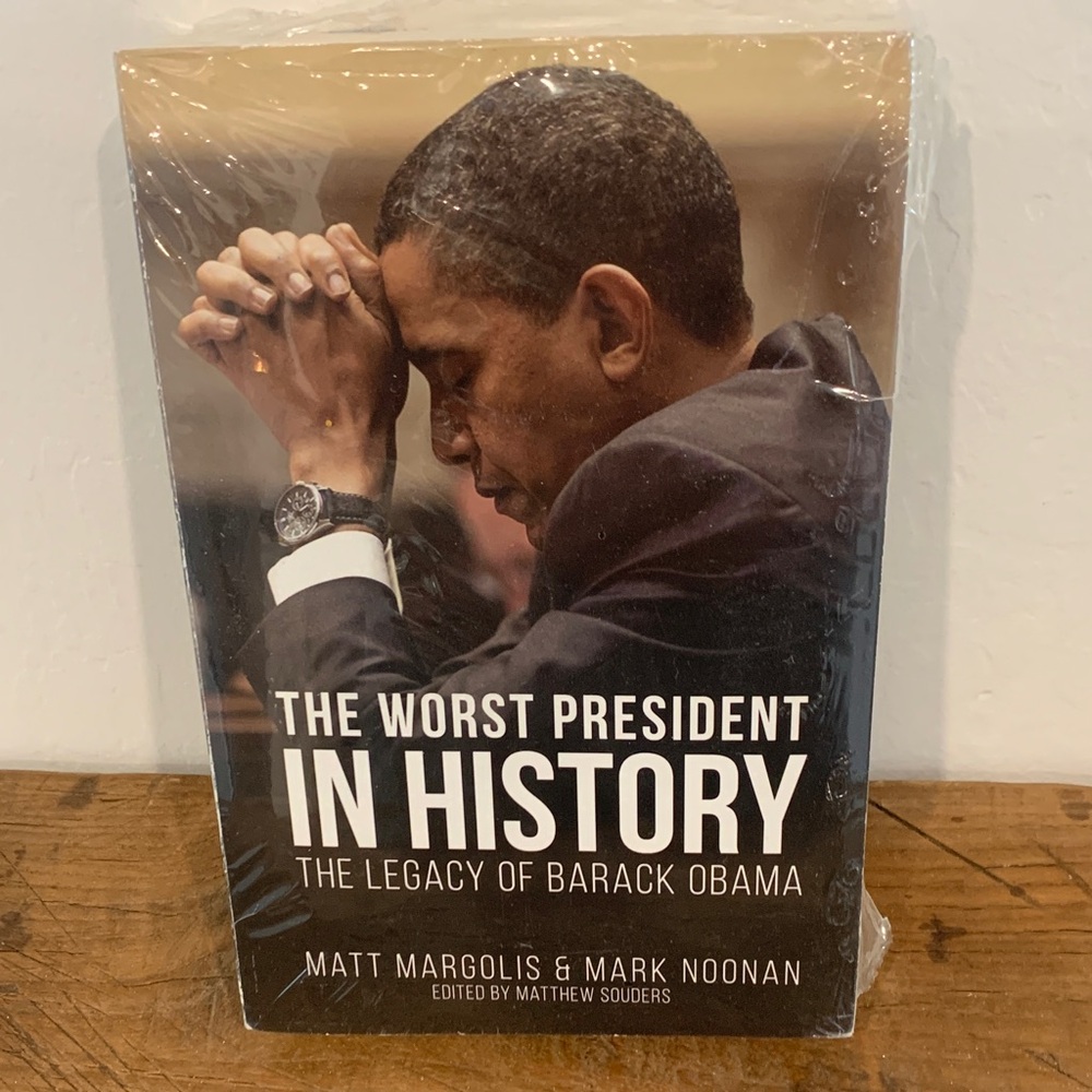 The Worst President in History — Hardcover Book (Black/Brown Cover)
